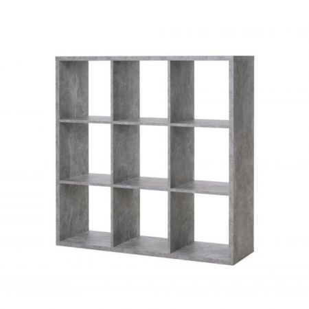 Libreria Alessia 64x29x180H noce antico