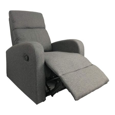 Poltrona Brienz recliner elettrico grigio scuro