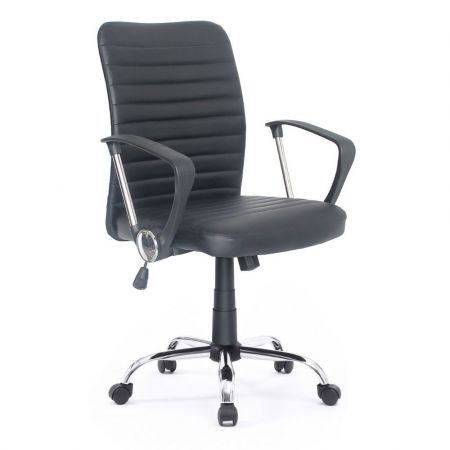 Poltrona ufficio Spring nera