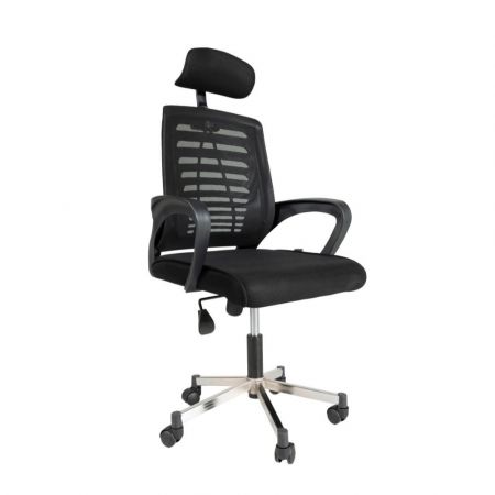 Poltrona ufficio Spring nera