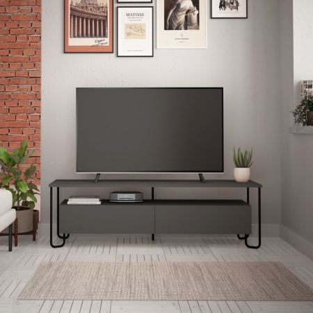 Mobile porta Tv con libreria Bingo rovere 160 cm.