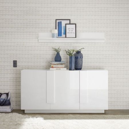 Credenza Berno colore rovere wotan e antracite