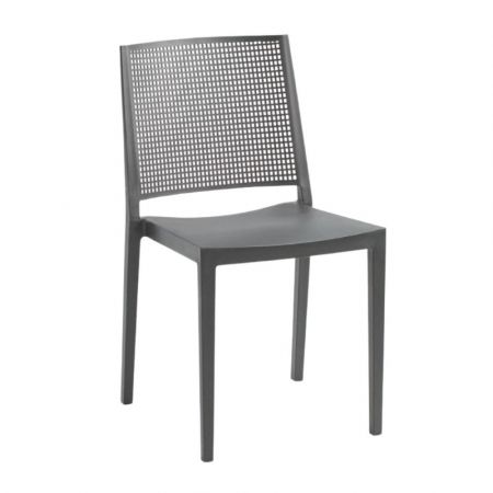 Poltroncina Etere in velluto grigio con gambe in metallo dorato