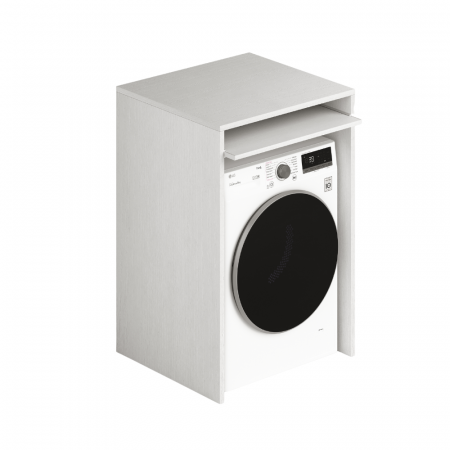 Laundry mobile bagno due ante 71x50x85,5 bianco frassinato