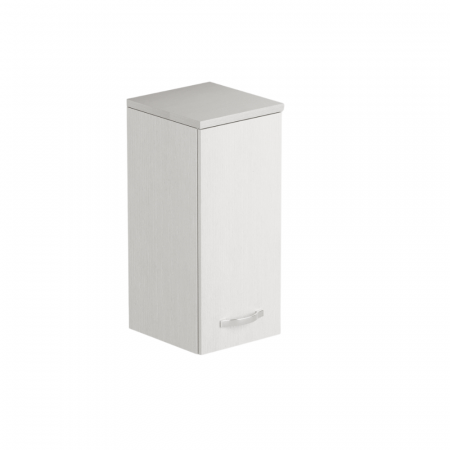 Mobile bagno sospeso Claros100 bianco laccato lucido con lavabo 2 cassetti 100x45x56h