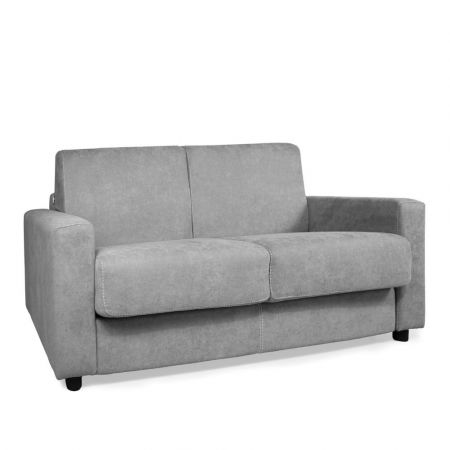 Divano letto contenitore Legen 3 posti in vellutino rosa antico 12-450