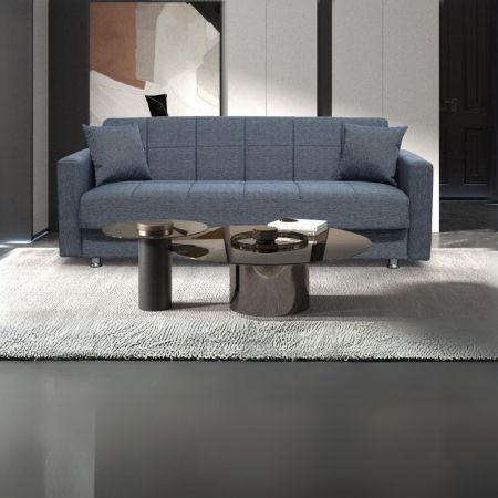 Divano letto Kelly 3 posti grigio enjoy 23 198x98