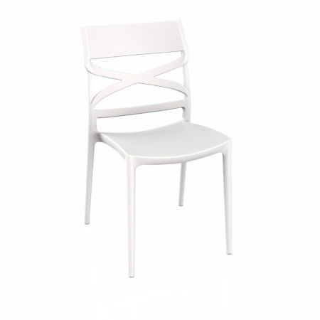 Sedia da pranzo Akustik Simphony velluto nero