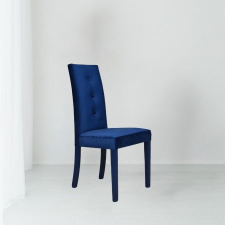 Sgabello Tati con seduta in ecopelle grigio e gamba in metallo nero