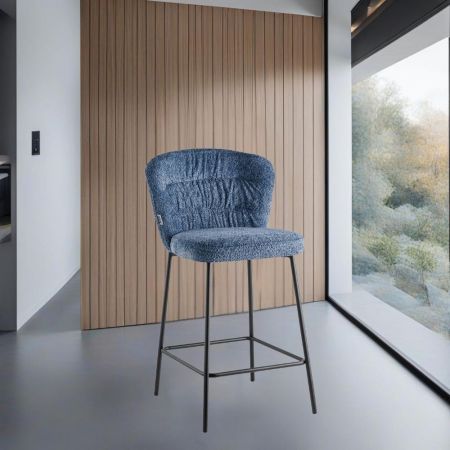 Sedia Nancy in ecopelle bianca