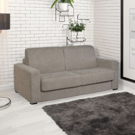 Divano Sarah 3 posti nabuk beige