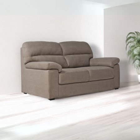 Divano letto contenitore Braga marrone 191x55x90