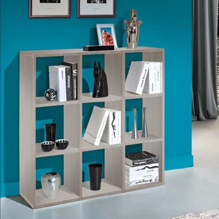 Libreria Frame colore light mocha con 5 ripiani
