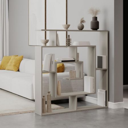 Libreria Wish estensibile angolare antracite 200h