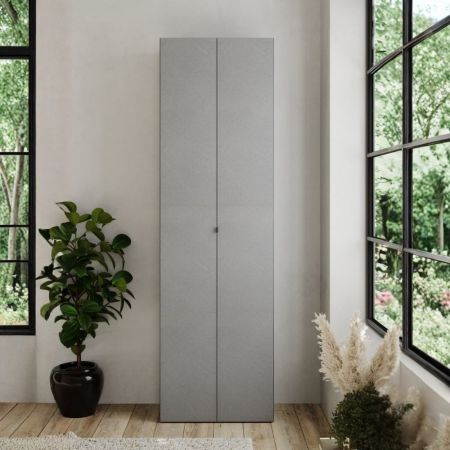 Scarpiera shc520 a due ante a ribalta  rovere