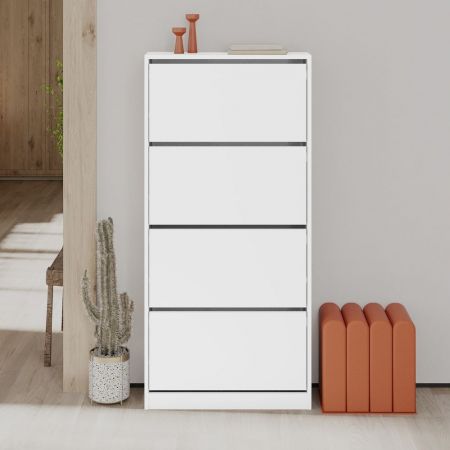 Armadio multiuso Medea 6 ante colore rovere 109.2x34.9xH191.9 cm.