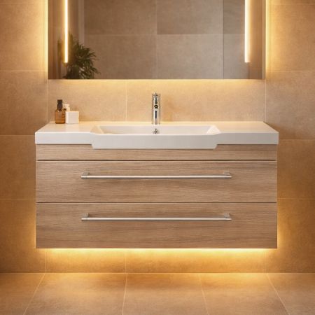 Mobile bagno Bolton con 3 cassetti 80x45x84 cm colore bianco laccato lucido