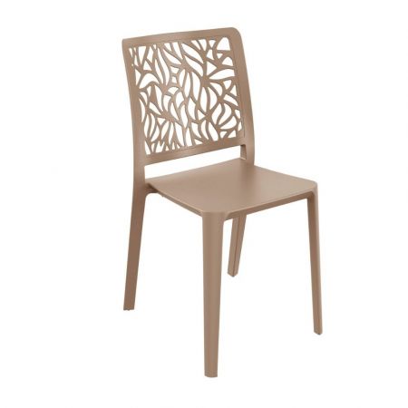 Sedia Enzio tessuto blu parliament set 2 pezzi