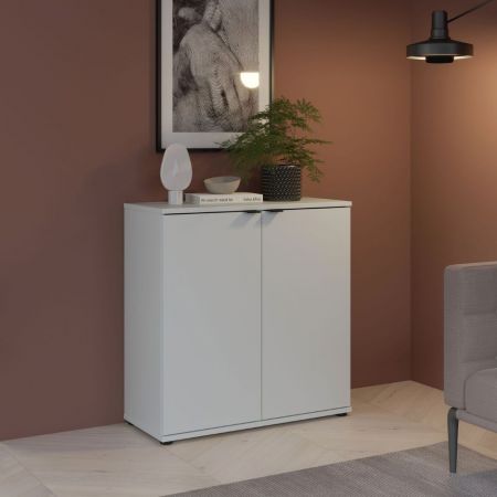 Toeletta da trucco 1780 con specchio luci e cassetti bianco