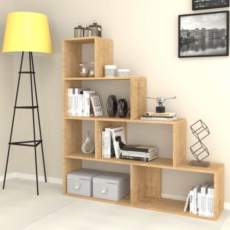 Libreria Wish estensibile angolare light mocha 200h