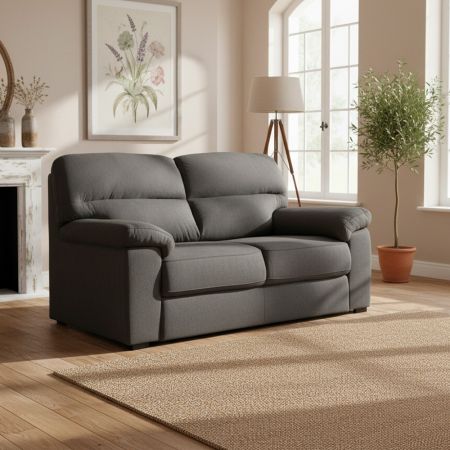 Divano 2 posti Nutmeg in tessuto Mia 103-27 dark grey