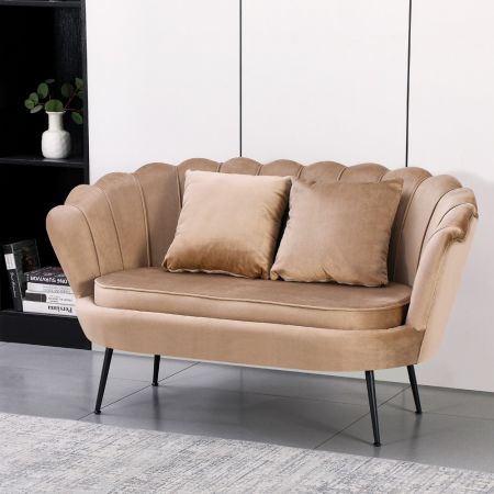 Divano letto Lilo con penisola e 2 pouf reversibile in tessuto Vardo G1310 grigio chiaro