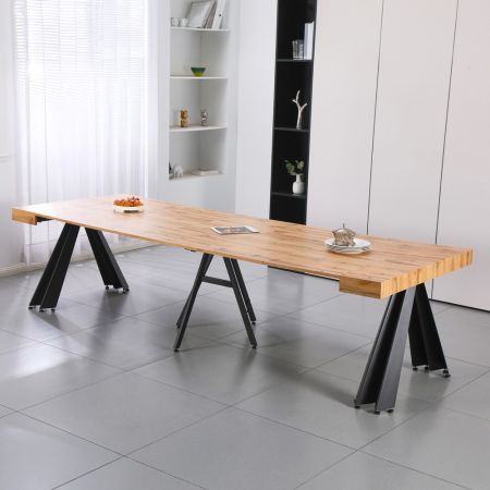 Consolle allungabile Natron rovere 50x90 cm