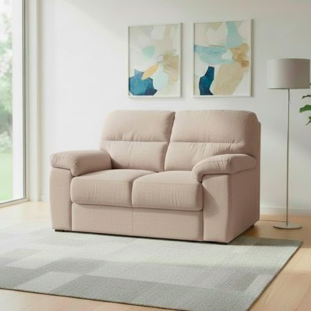 Divano letto Odin 3 posti in tessuto beige 05-370