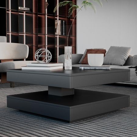 Tavolino comodino di design Elos colore rovere oak pannello antracite 27x25x60h destro