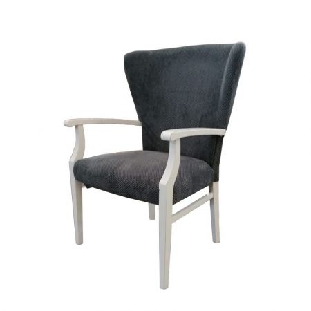 Poltrona Siviglia recliner elettrico Nabuk light grey